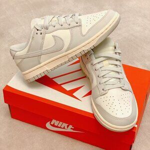 Brand New Nike Dunk Low “Light Grey & White” - With Original Box